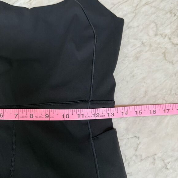 CALIA Womens Inspire Short Stretch Lightweight Bodysuit Pure Black Size M NWT - Picture 9 of 9